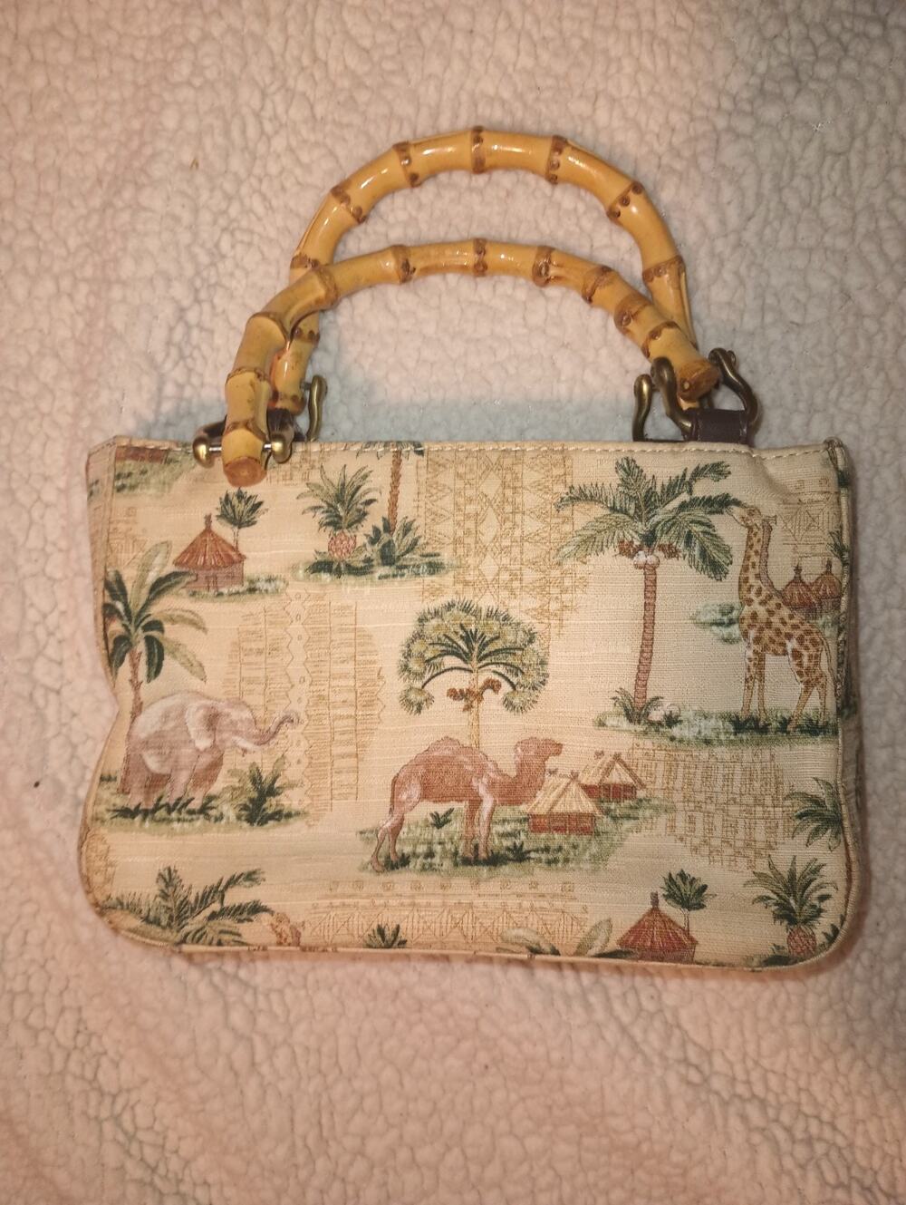 Women's Relic Safari Print Bamboo Handbag
